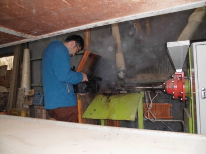 製造工程撮影中